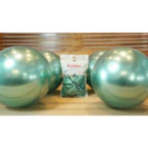 Yeşil Krom Balon 50 Adet