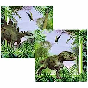 Vahşi Jurassic Kağıt Peçete 16 Adet