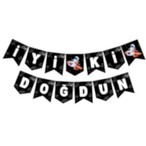 Uzay Temalı İyi ki Doğdun Banner