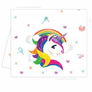 Unicorn Plastik Masa Örtüsü