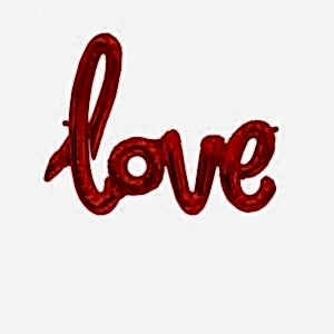 Love Folyo Balon Kırmızı