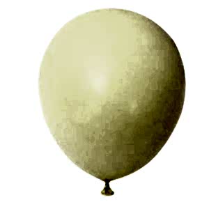 Makaron Balon Sarı 50 Adet