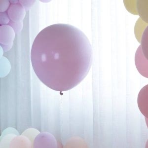 Makaron Balon Lila 50 Adet