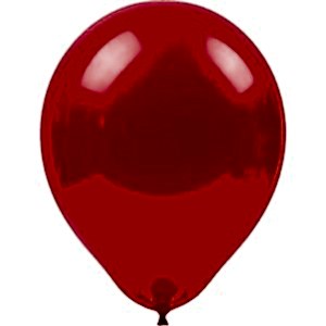 Pastel Balon Kırmızı 100 Adet