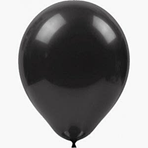 Pastel Balon Siyah 100 Adet