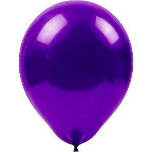 Pastel Balon Mor 100 Adet