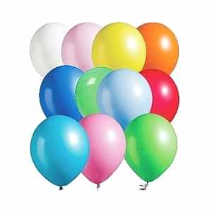 Pastel Balon Karışık Renkler 100 Adet