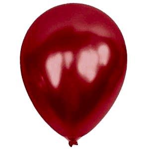 Metalik Balon Kırmızı 100 Adet