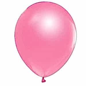 Metalik Balon Pembe 100 Adet
