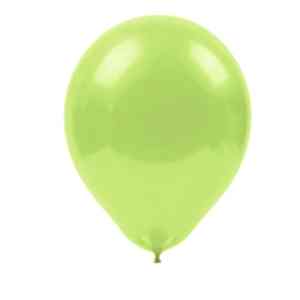 Metalik Balon Açık Yeşil 100 Adet