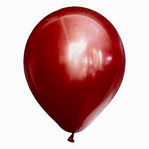 Kırmızı Krom Balon 50 Adet