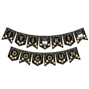 Siyah Gold İyi Ki Doğdun Banner