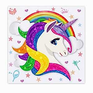 Unicorn Beyaz Kağıt Peçete 16 Adet